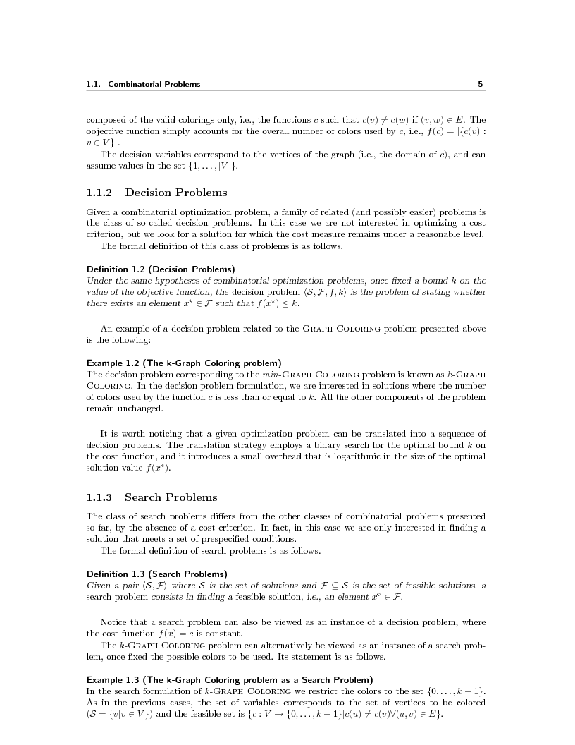 Anteprima della tesi: Local Search Techniques and Tools for Scheduling Problems, Pagina 7