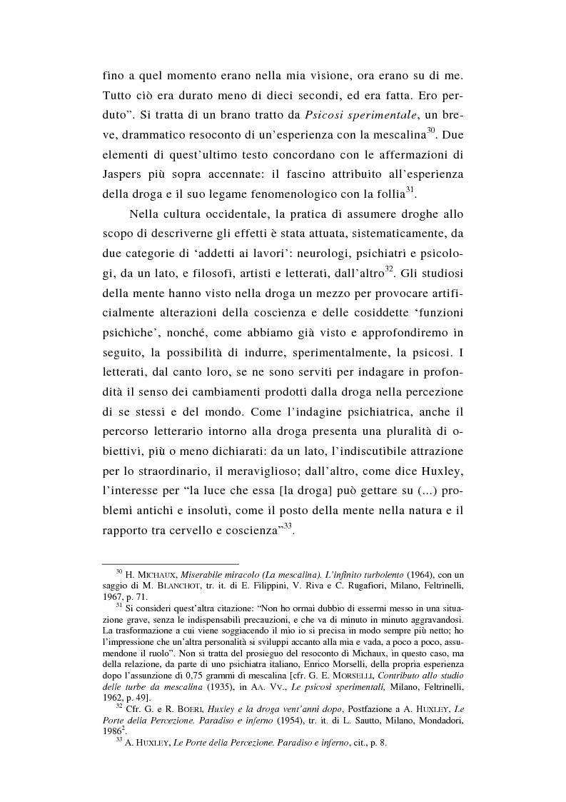 Anteprima della tesi: L'esperienza nuda. Spazio, tempo e colore nella riflessione di A. Huxley, Pagina 12