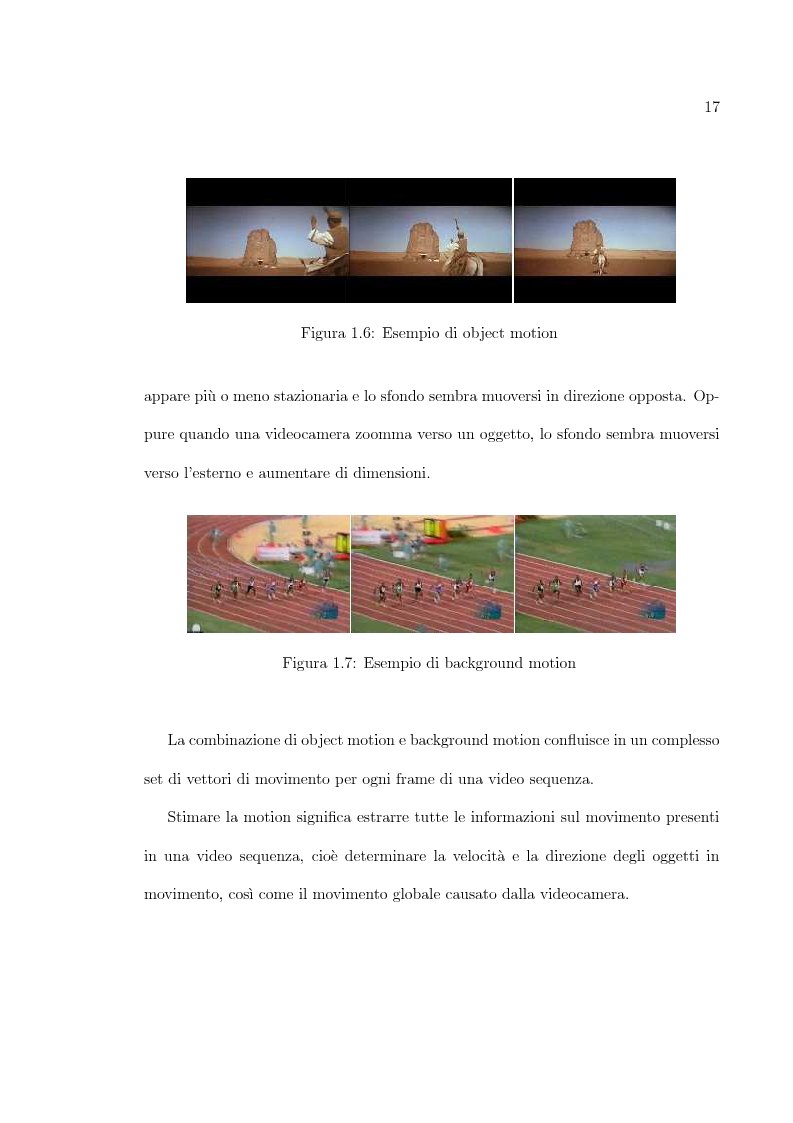 Anteprima della tesi: Uso di tecniche di motion detection per la video segmentazione, Pagina 12