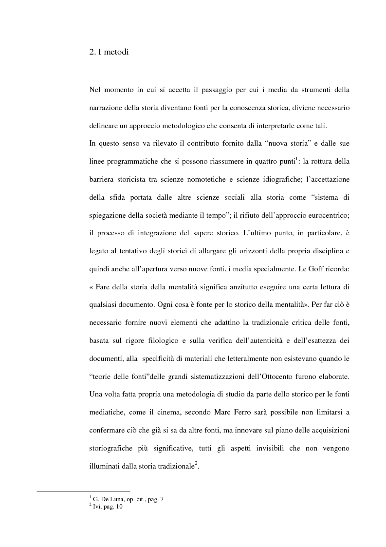 Anteprima della tesi: La guerra italiana nei documentari del Luce 1940-1943, Pagina 4