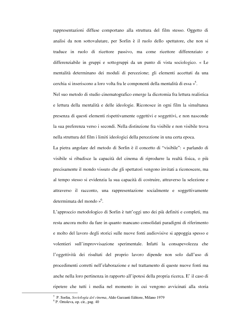 Anteprima della tesi: La guerra italiana nei documentari del Luce 1940-1943, Pagina 6