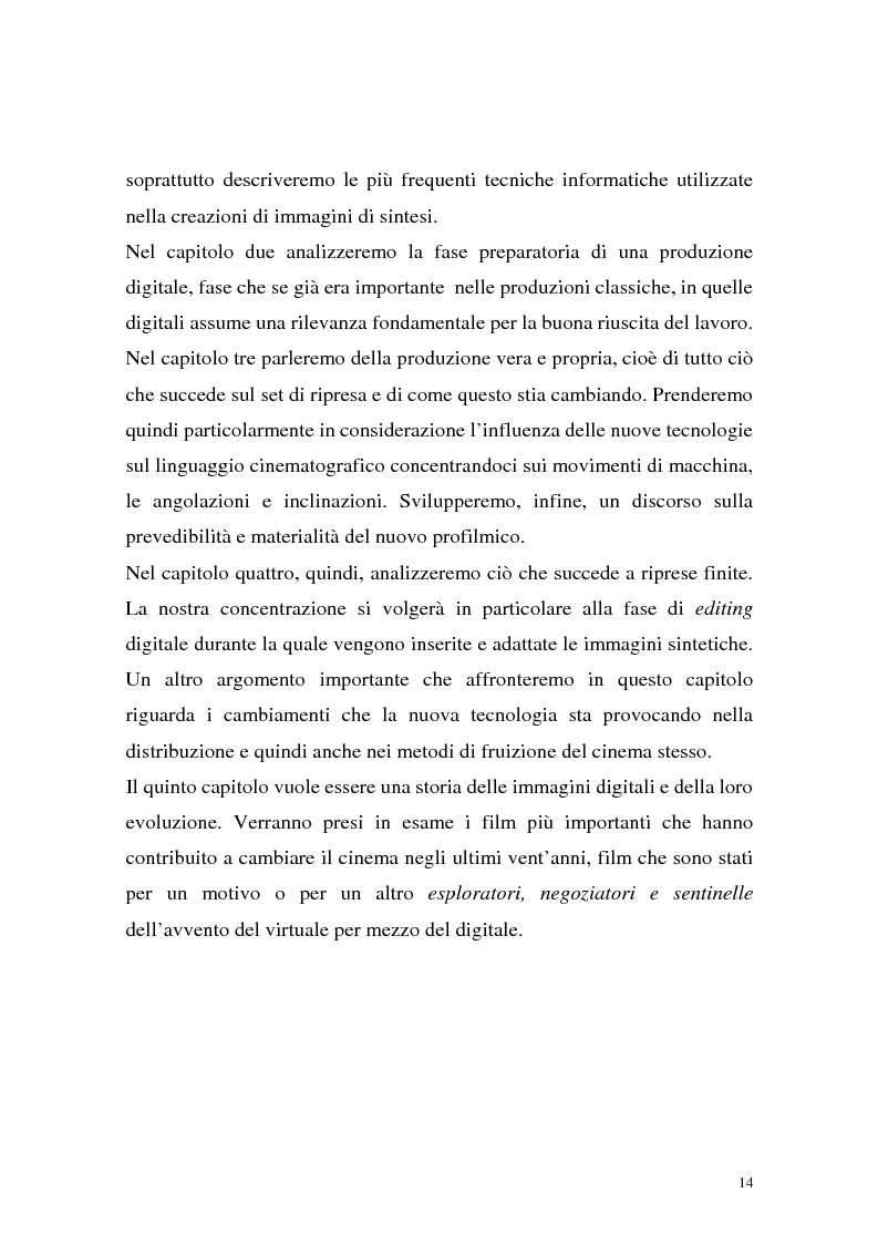 Anteprima della tesi: Influenza delle nuove tecnologie digitali sul cinema contemporaneo, Pagina 11
