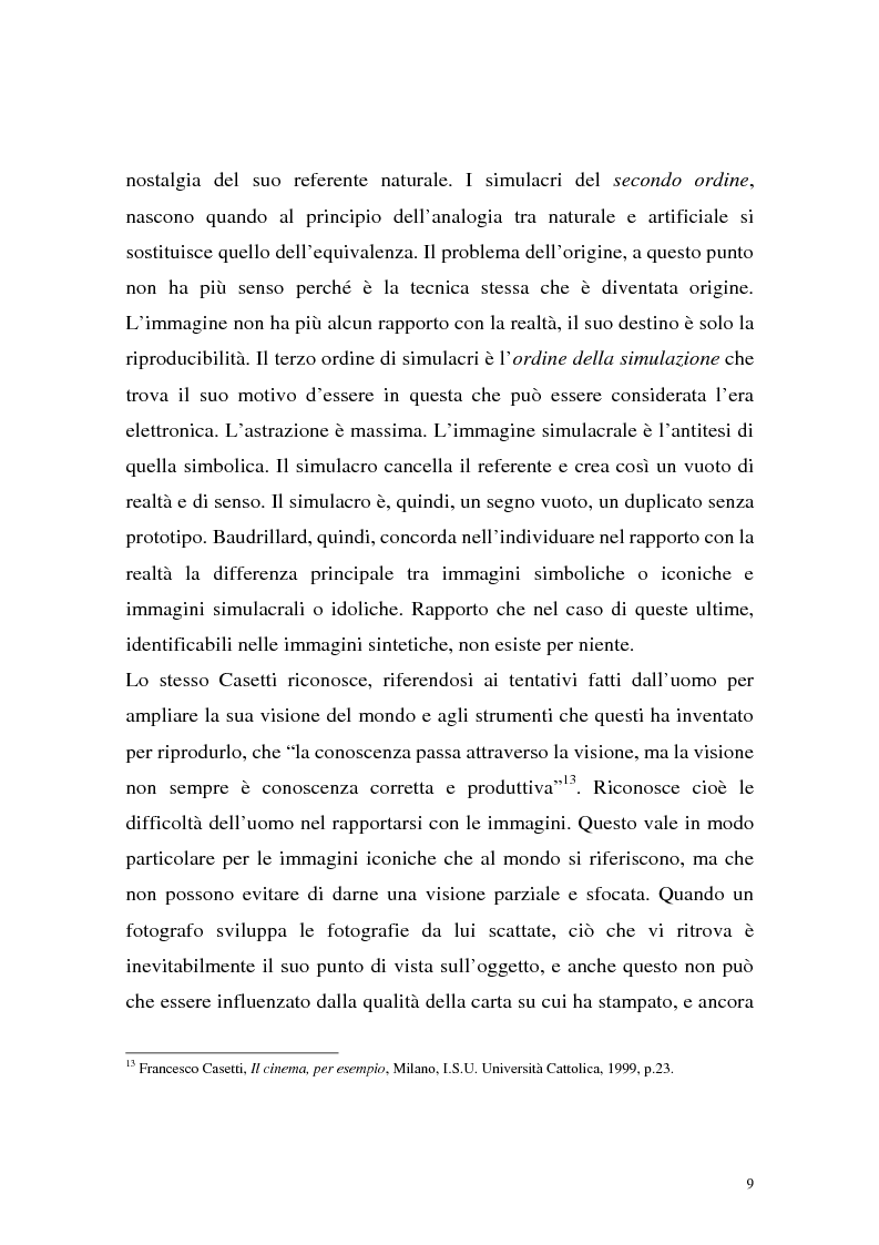 Anteprima della tesi: Influenza delle nuove tecnologie digitali sul cinema contemporaneo, Pagina 6