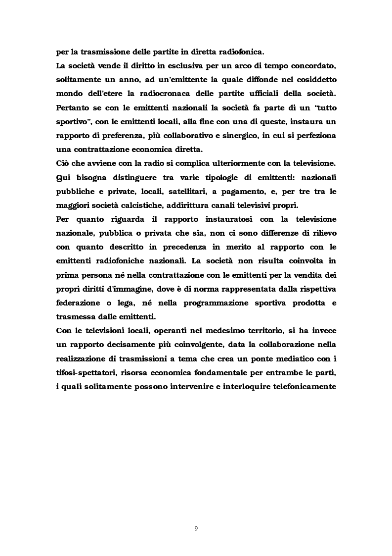 Anteprima della tesi: La comunicazione multimediale nelle società sportive, Pagina 7