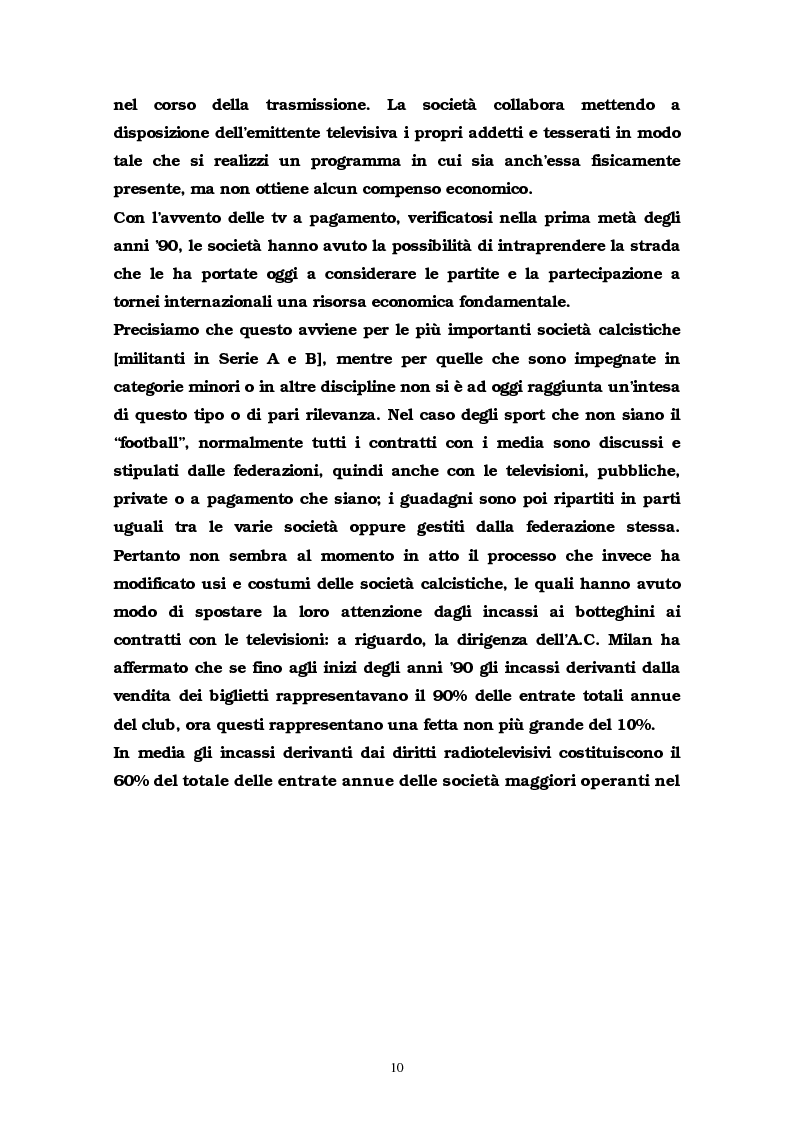 Anteprima della tesi: La comunicazione multimediale nelle società sportive, Pagina 8