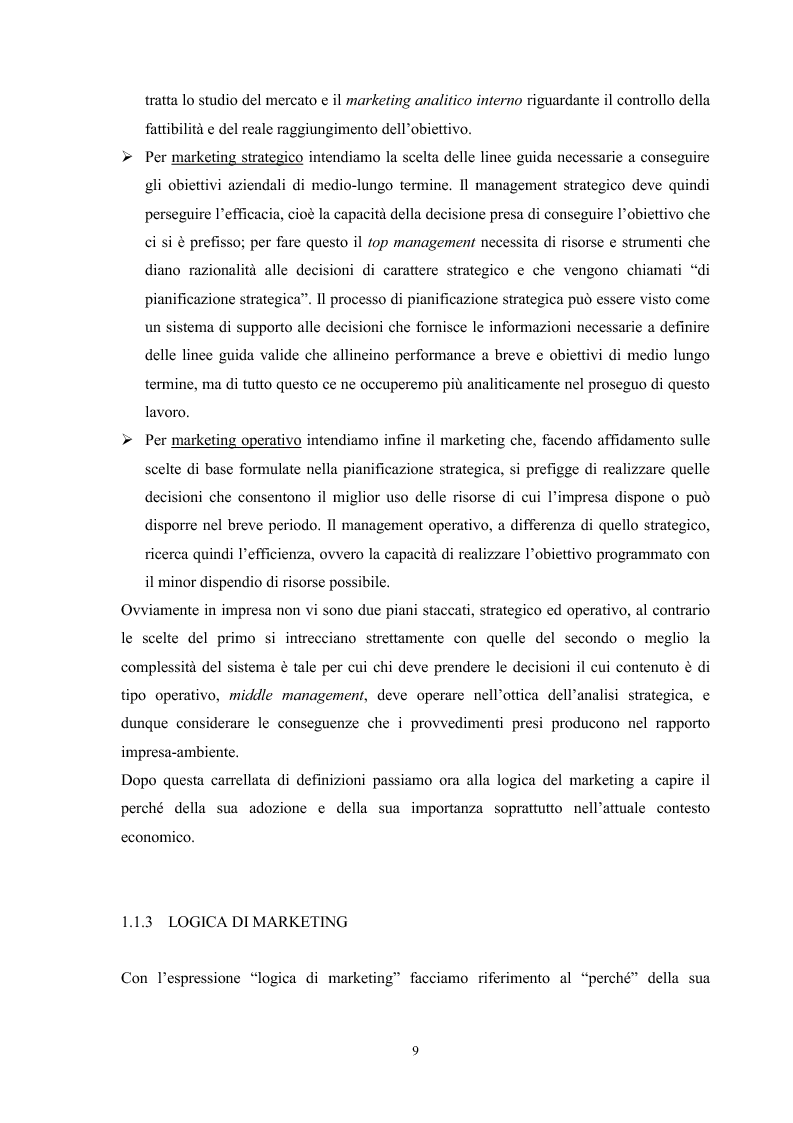 Anteprima della tesi: Gestire i dati per conoscere il cliente: utilizzo di database, data warehouse e data mining. Il caso Aton srl, Pagina 13