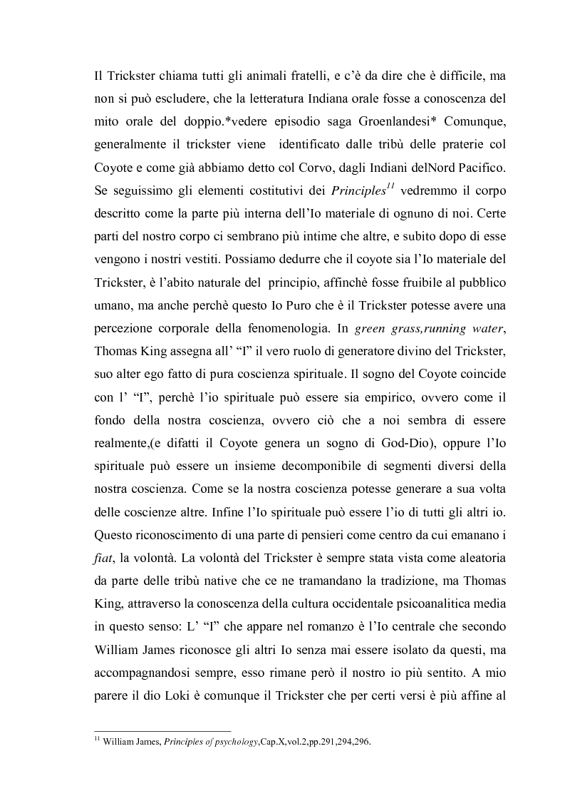 Anteprima della tesi: Thomas King, Green Grass Running Water. Traduzione e commento testuale, Pagina 13