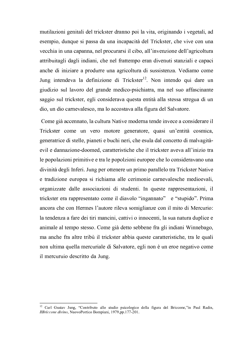 Anteprima della tesi: Thomas King, Green Grass Running Water. Traduzione e commento testuale, Pagina 15