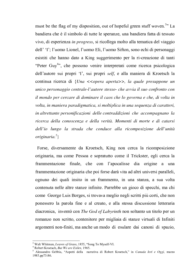 Anteprima della tesi: Thomas King, Green Grass Running Water. Traduzione e commento testuale, Pagina 4