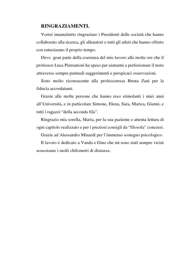 Anteprima della tesi: Relazioni sociali e immagine di sè: aspetti psicologici nella ginnastica artistica agonistica, Pagina 6