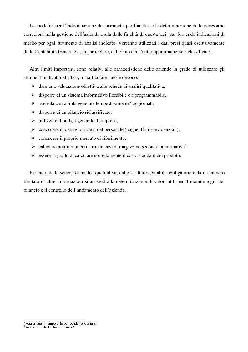 Anteprima della tesi: (Verso il controllo di gestione) Il monitoraggio di bilancio nella piccola e media impresa: una proposta di soluzione, Pagina 2