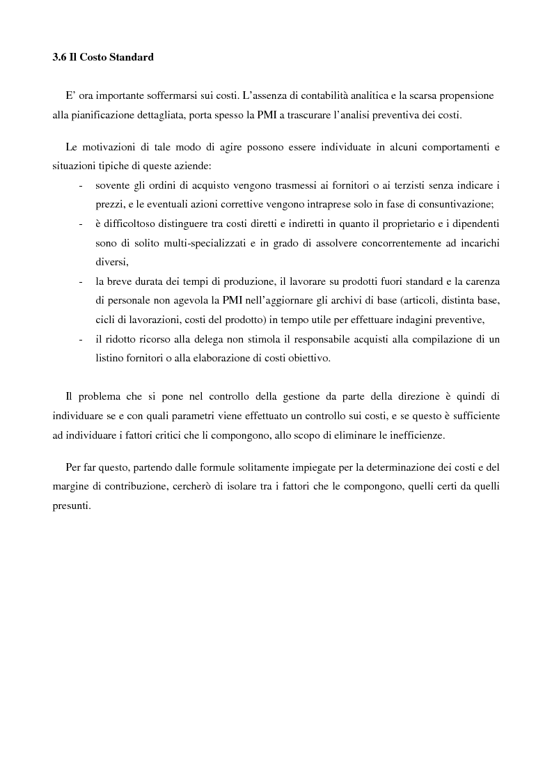Anteprima della tesi: (Verso il controllo di gestione) Il monitoraggio di bilancio nella piccola e media impresa: una proposta di soluzione, Pagina 3