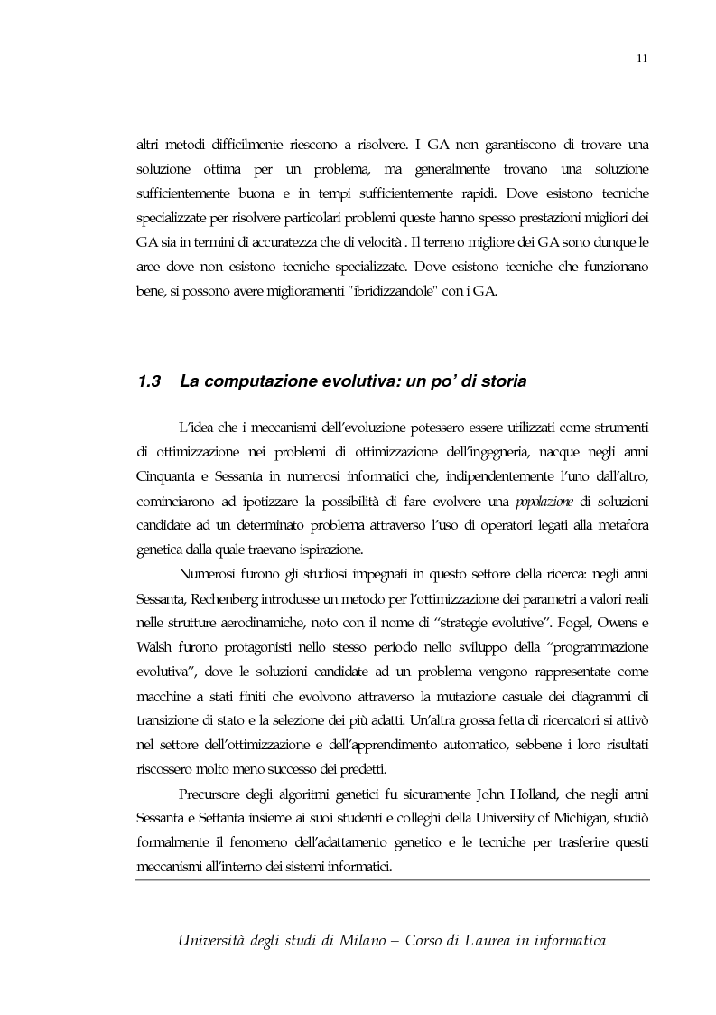 Anteprima della tesi: Proposizione e simulazione di un modello genetico nel caso di popolazione finita, Pagina 6