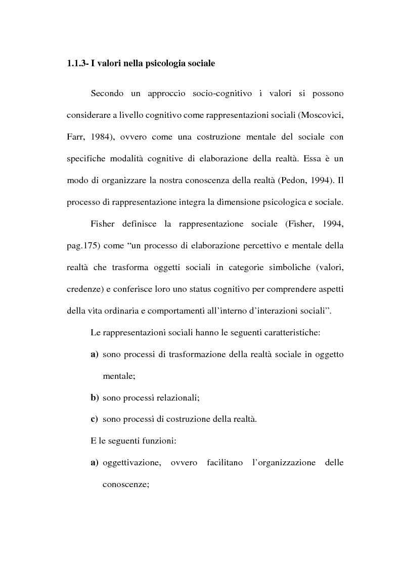 Anteprima della tesi: I valori e il processo decisionale nelle organizzazioni, Pagina 13
