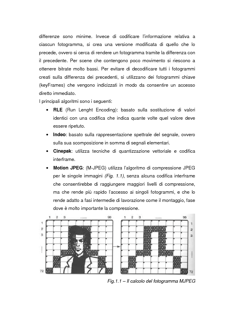 Anteprima della tesi: Comunicazione e gestione dei flussi audiovisivi digitali, Pagina 4