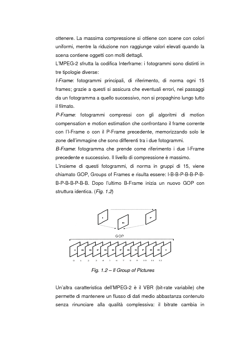 Anteprima della tesi: Comunicazione e gestione dei flussi audiovisivi digitali, Pagina 6