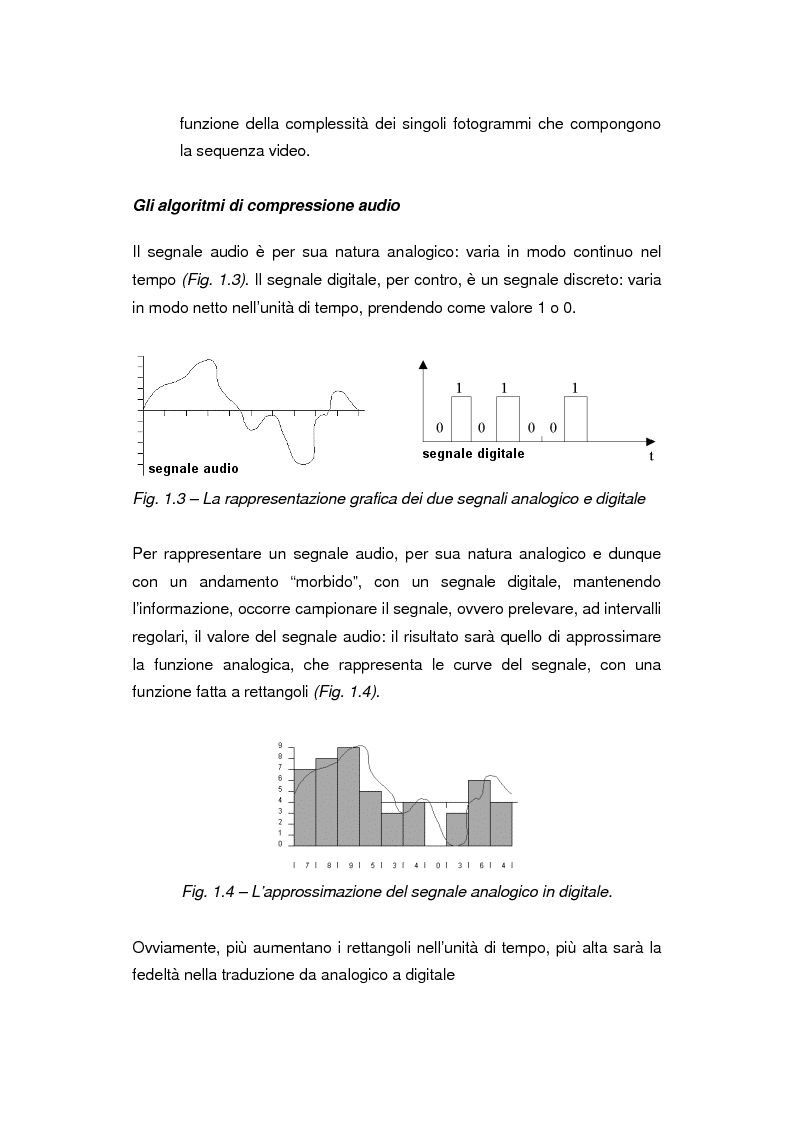 Anteprima della tesi: Comunicazione e gestione dei flussi audiovisivi digitali, Pagina 7