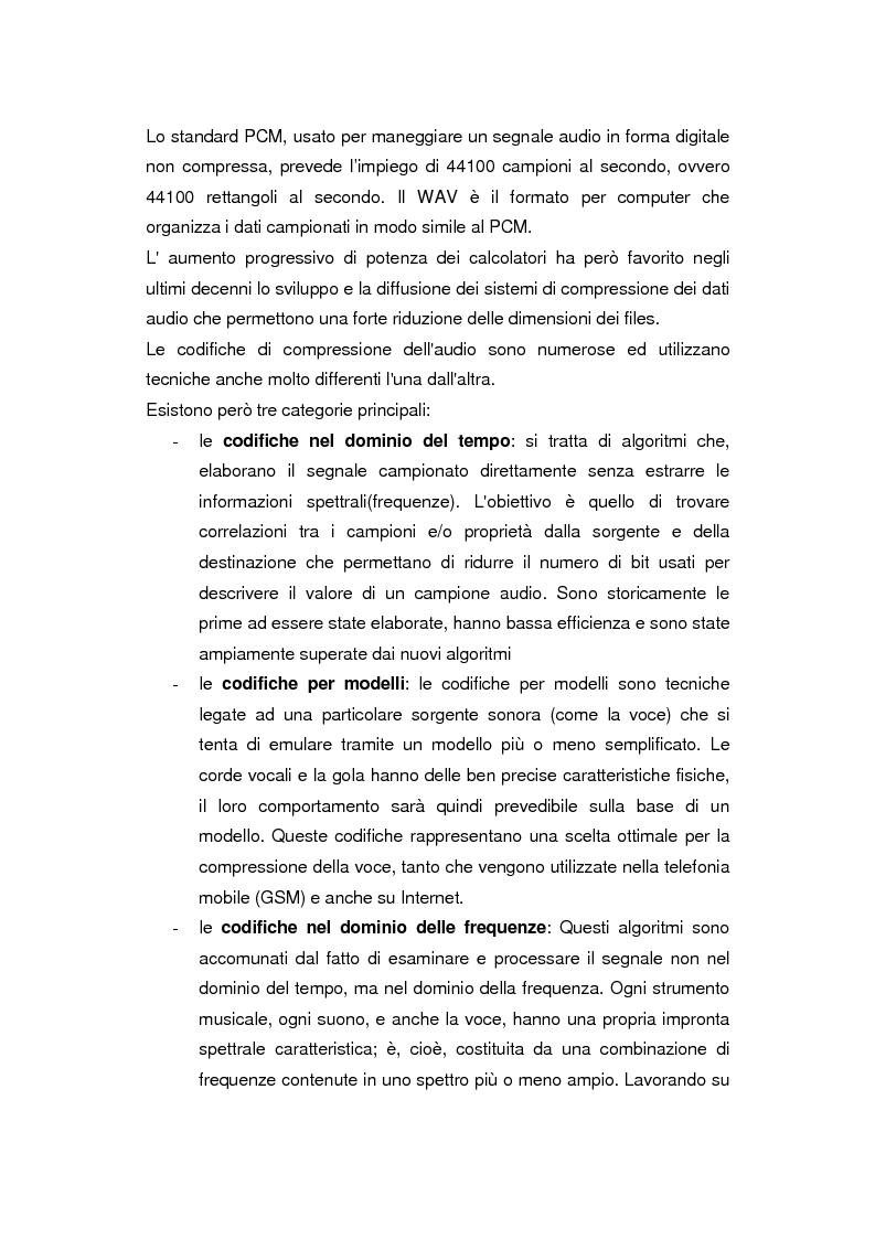 Anteprima della tesi: Comunicazione e gestione dei flussi audiovisivi digitali, Pagina 8