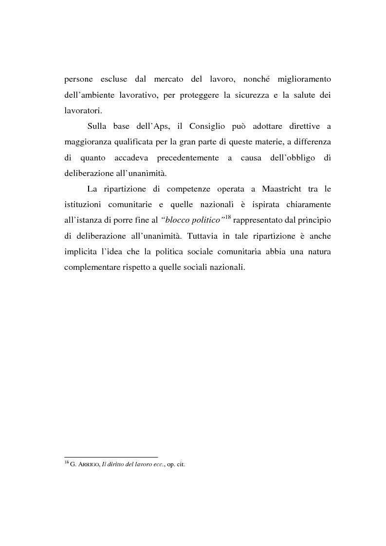 Anteprima della tesi: La Carta di Nizza e i rapporti di lavoro, Pagina 10