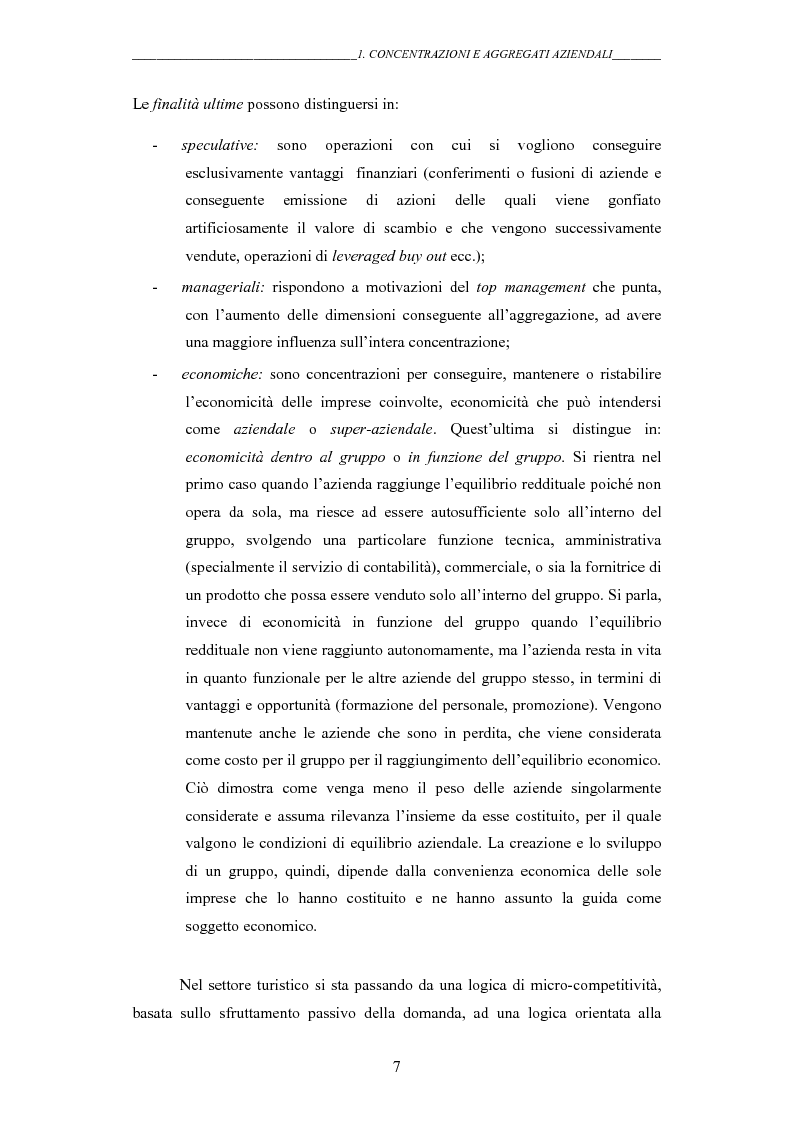 Anteprima della tesi: I gruppi: una realtà emergente ed il bilancio consolidato come sistema informativo. Il caso Hotel Together, Pagina 11