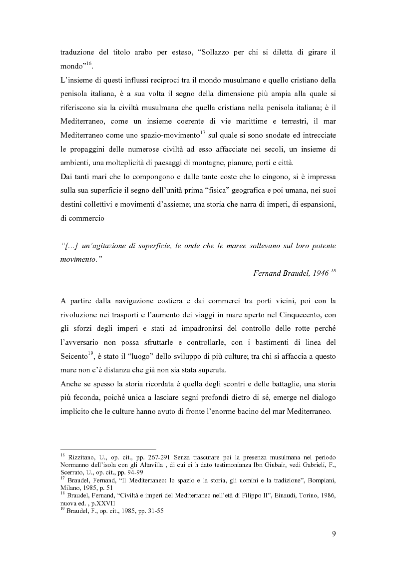 Anteprima della tesi: La presenza musulmana nel Friuli-Venezia Giulia: tra reminiscenza storica e nuova immigrazione, Pagina 9