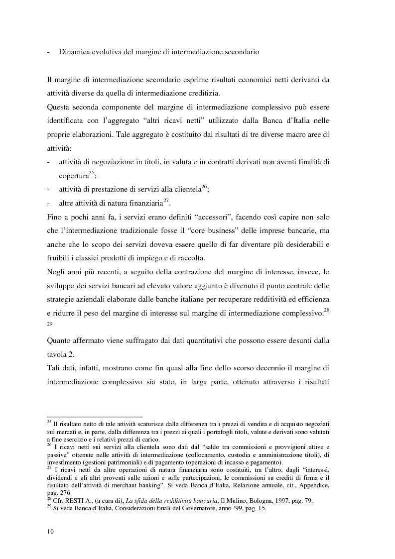 Anteprima della tesi: Segmenti di mercato e fidelizzazione della clientela bancaria. Il caso Gruppo Monte dei Paschi di Siena, Pagina 14
