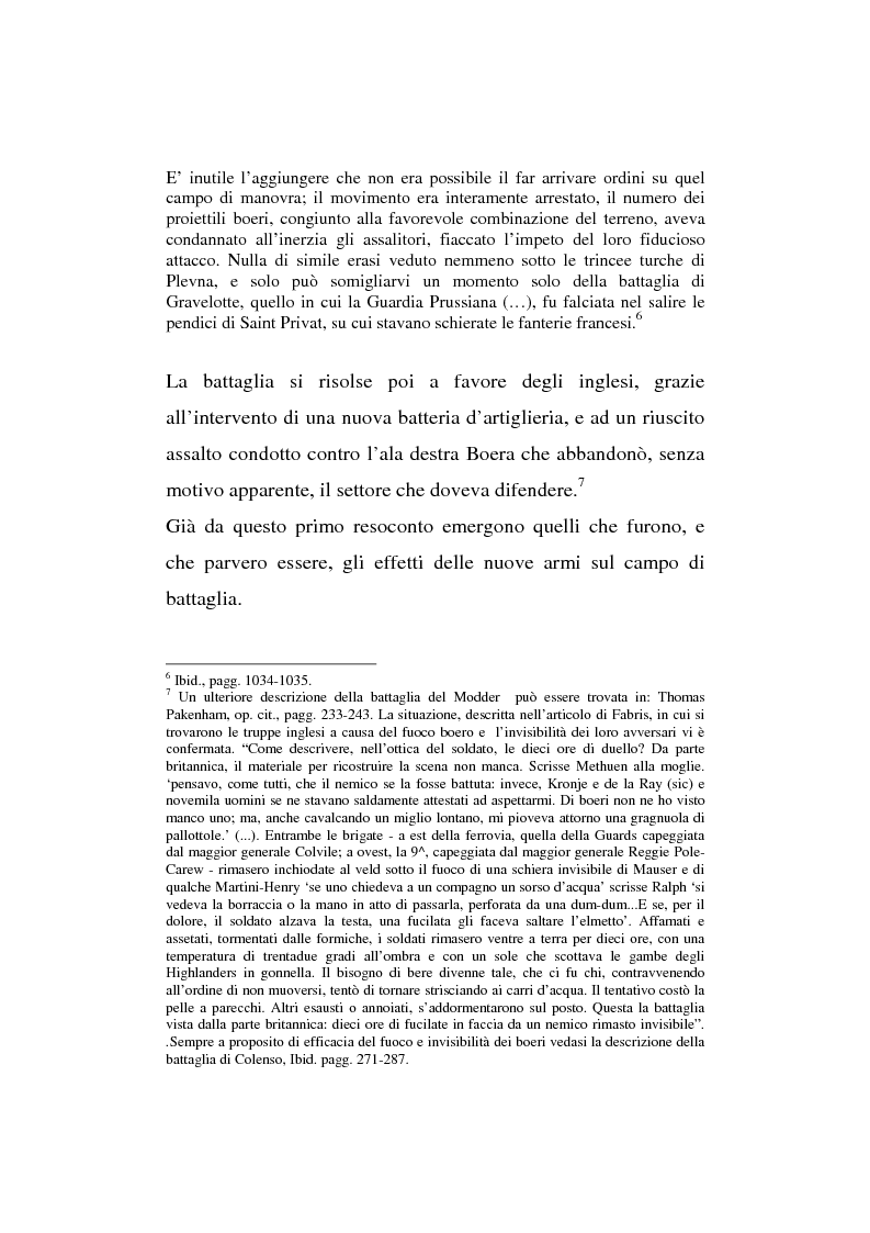 Anteprima della tesi: L’esperienza inutile. L’esempio dei conflitti anglo-boero e russo-giapponese e l’impreparazione italiana alla guerra di trincea (1900-1914), Pagina 14