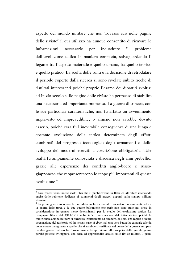 Anteprima della tesi: L’esperienza inutile. L’esempio dei conflitti anglo-boero e russo-giapponese e l’impreparazione italiana alla guerra di trincea (1900-1914), Pagina 3