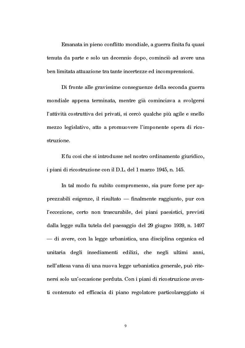 Anteprima della tesi: La legislazione regionale e l'autonomia comunale in edilizia: la denuncia inizio attività (d.i.a.) ed il recupero dei sottotetti, Pagina 8