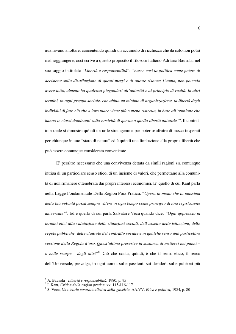 Anteprima della tesi: La libertà politica: Raymond Polin, Pagina 6