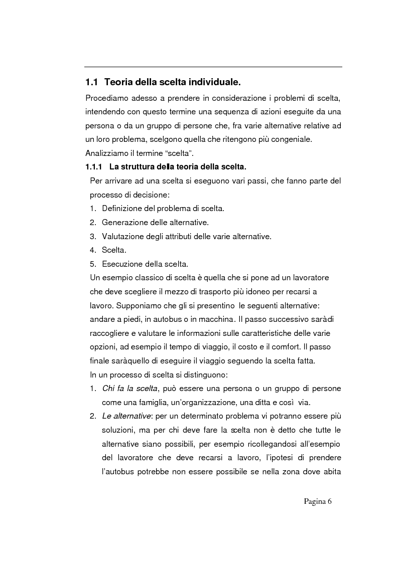 Anteprima della tesi: Modelli decisionali applicati alla scelta degli ospedali, Pagina 4
