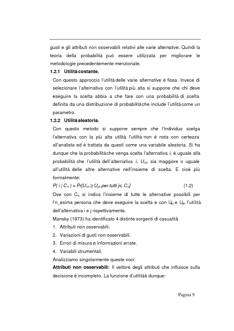 Anteprima della tesi: Modelli decisionali applicati alla scelta degli ospedali, Pagina 7