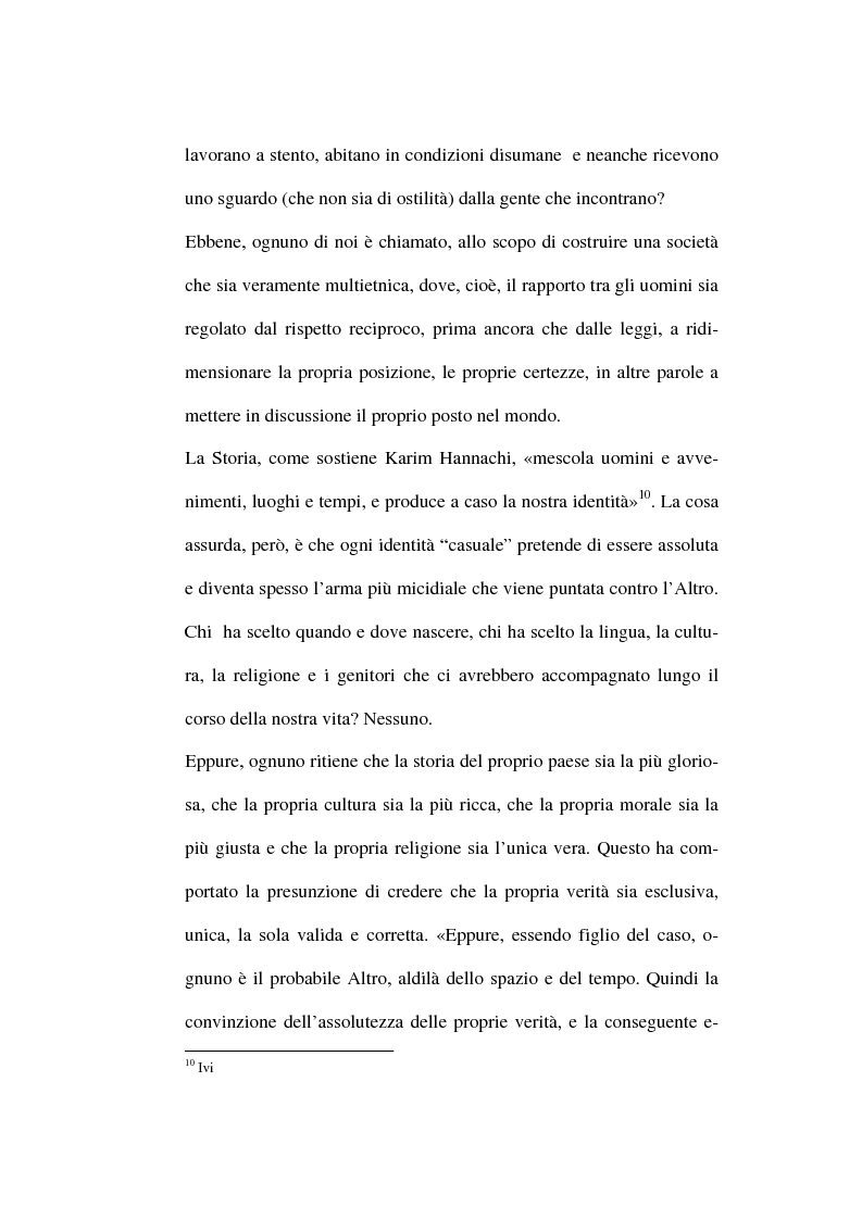 Anteprima della tesi: Le istituzioni politiche regionali nella formazione di una coscienza interculturale, Pagina 7