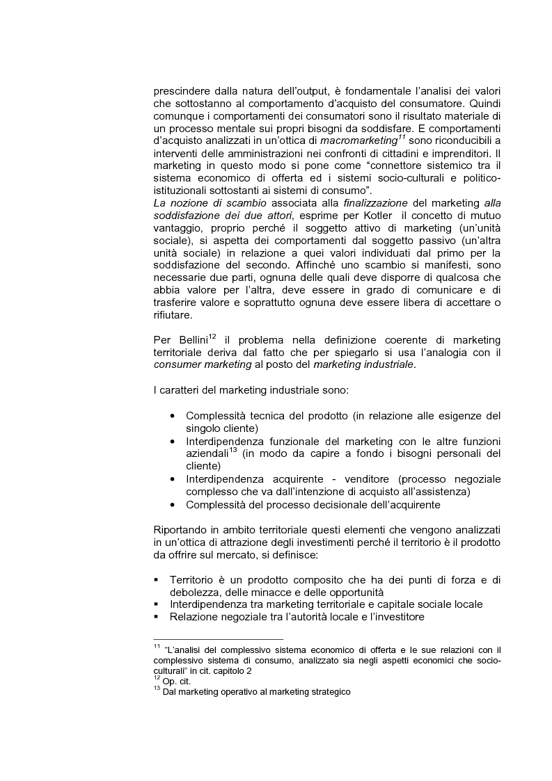 Anteprima della tesi: Marketing territoriale per lo sviluppo locale: il caso ''Corallo e Nuraghi'', Pagina 14