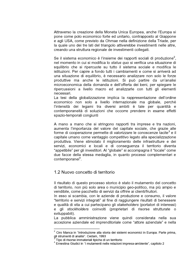 Anteprima della tesi: Marketing territoriale per lo sviluppo locale: il caso ''Corallo e Nuraghi'', Pagina 6