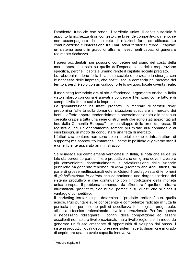 Anteprima della tesi: Marketing territoriale per lo sviluppo locale: il caso ''Corallo e Nuraghi'', Pagina 8