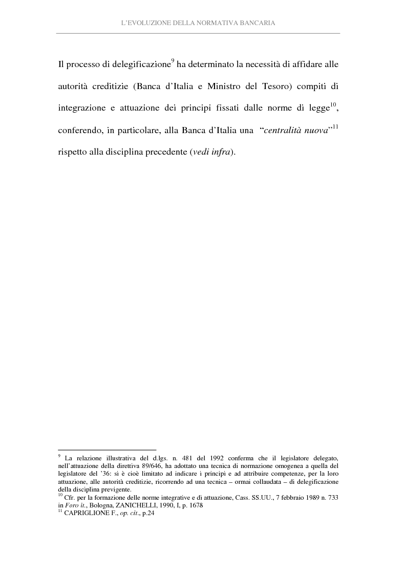 Anteprima della tesi: L'attività di intermediazione finanziaria svolta dalle banche, Pagina 9