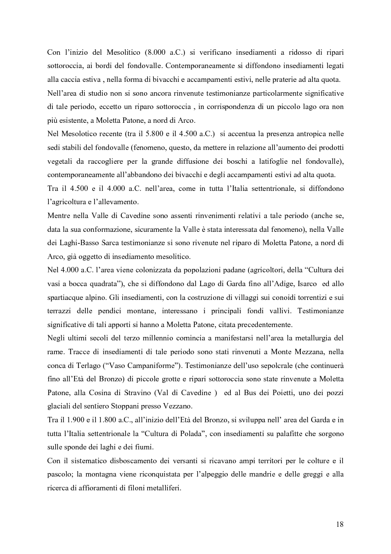 Anteprima della tesi: La riqualificazione ed il restauro territoriale della Valle dei Laghi e di Cavedine - Trentino Occidentale, Pagina 13