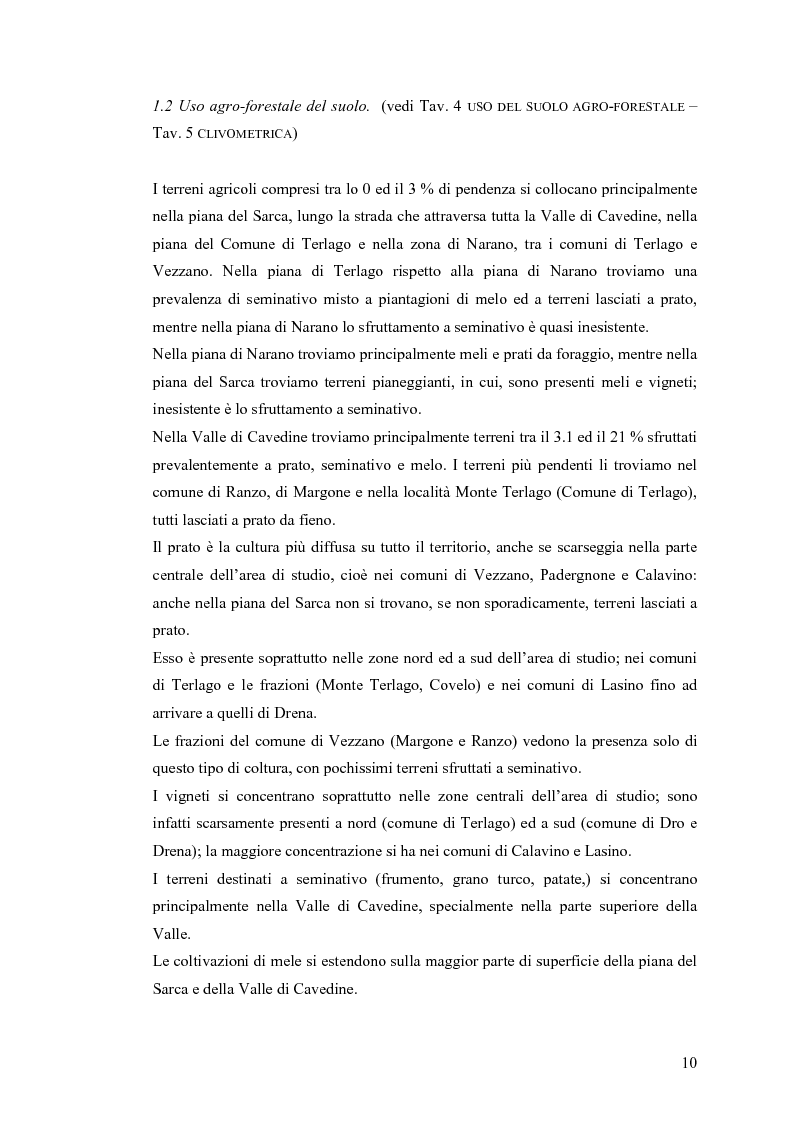 Anteprima della tesi: La riqualificazione ed il restauro territoriale della Valle dei Laghi e di Cavedine - Trentino Occidentale, Pagina 5