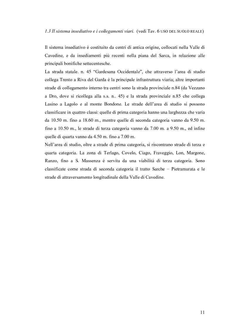 Anteprima della tesi: La riqualificazione ed il restauro territoriale della Valle dei Laghi e di Cavedine - Trentino Occidentale, Pagina 6