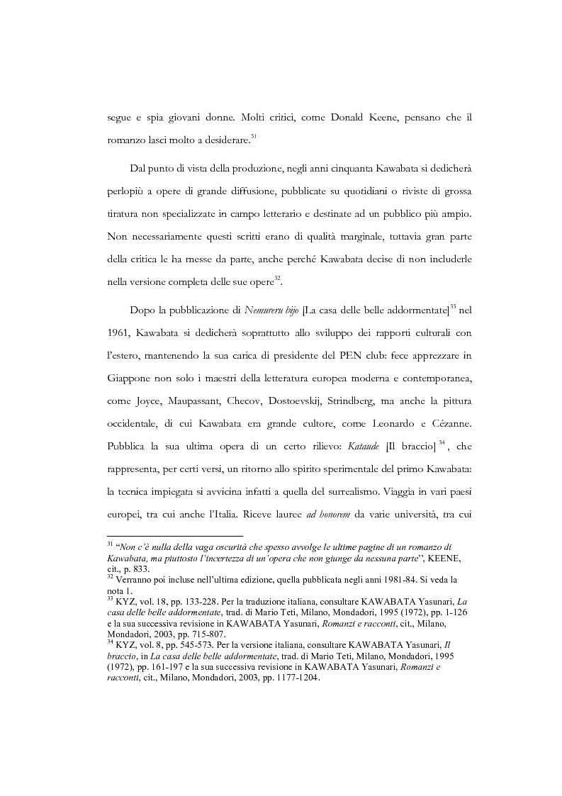 Anteprima della tesi: Tempo, memoria e impulso antinarrativo in Yama no oto di Kawabata Yasunari, Pagina 12
