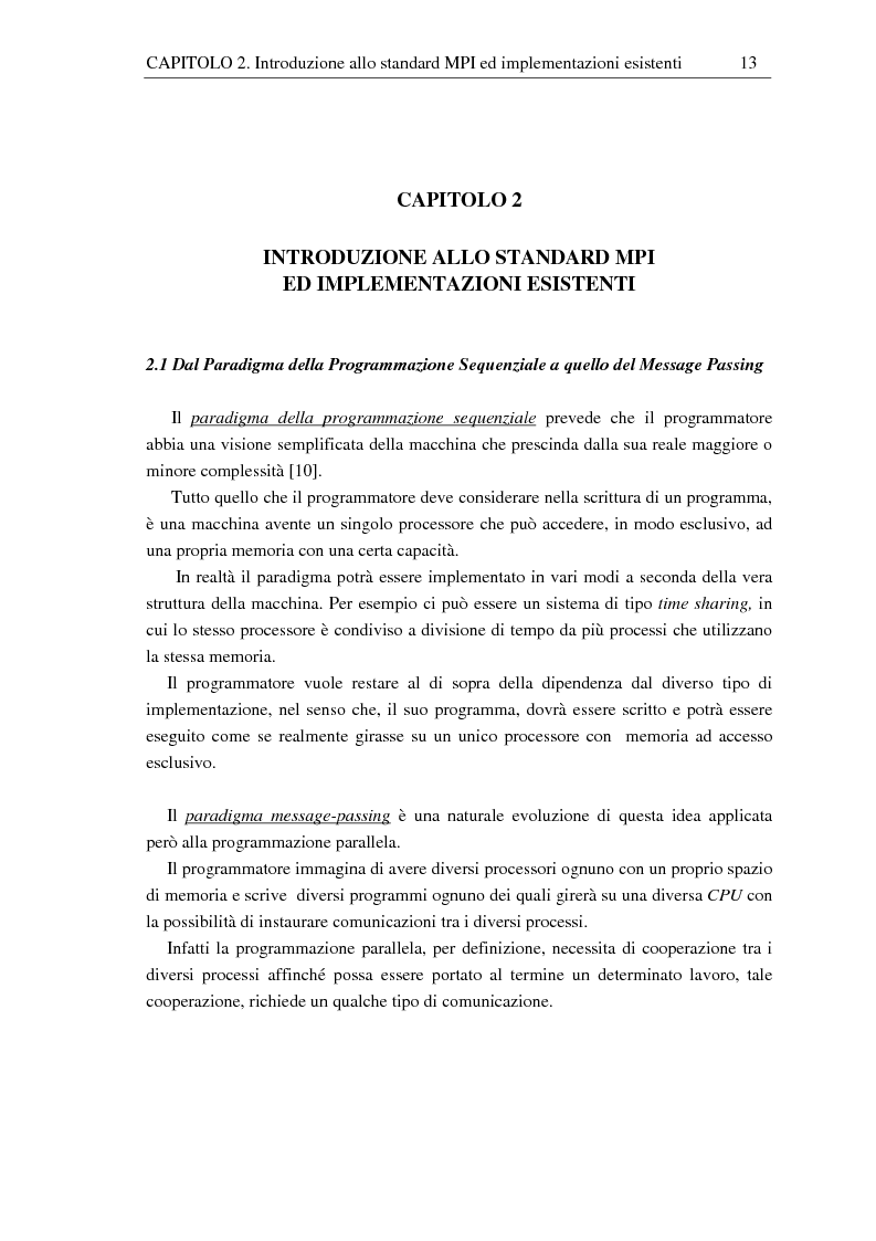 Anteprima della tesi: Implementazione di una libreria Mpi-like per una scheda proprietaria multi-Dsp, Pagina 13