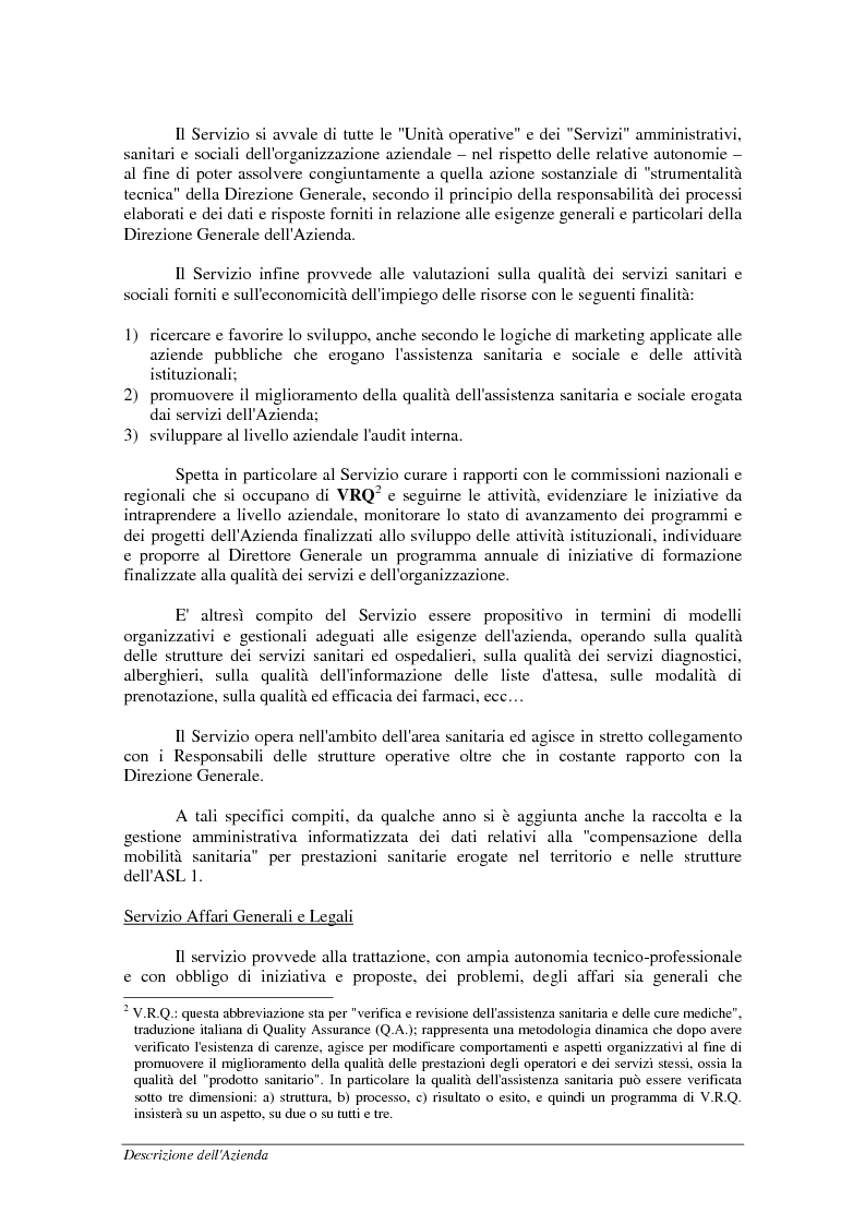 Anteprima della tesi: Mobilità sanitaria - Documentazione ed estensione del sistema informativo, Pagina 11