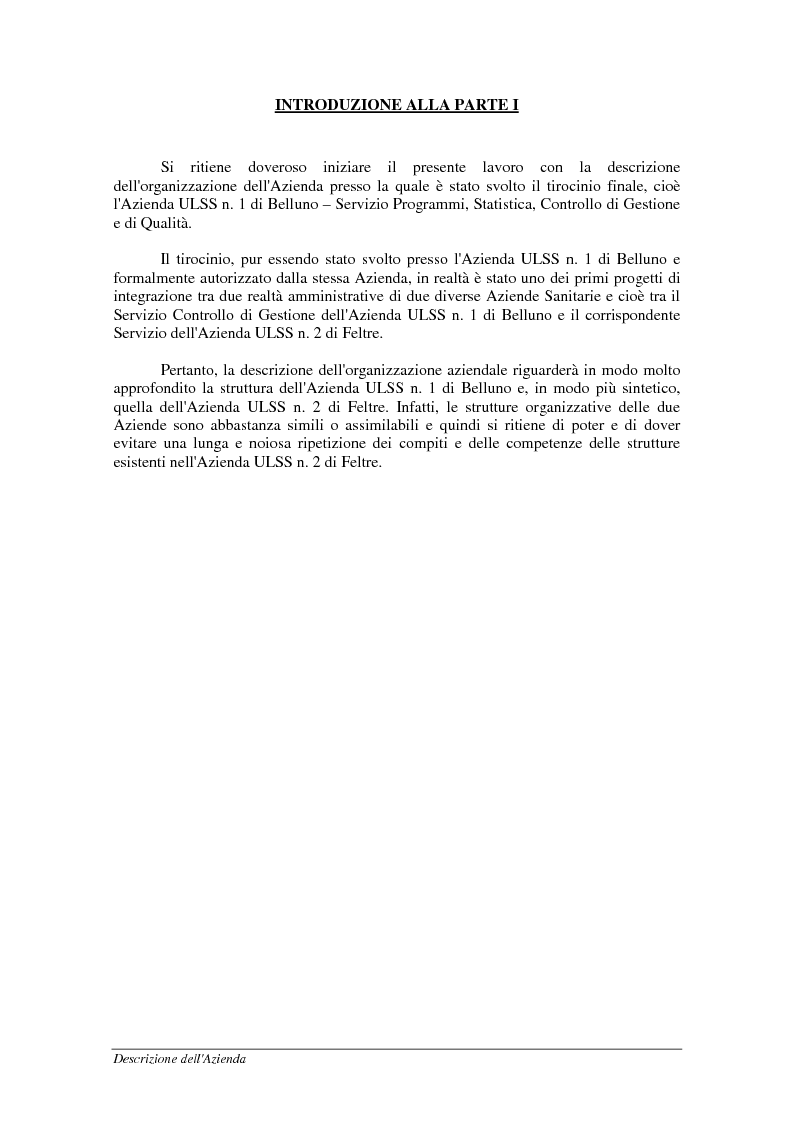 Anteprima della tesi: Mobilità sanitaria - Documentazione ed estensione del sistema informativo, Pagina 5