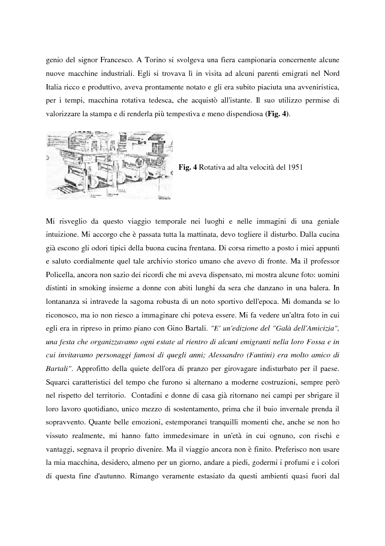 Anteprima della tesi: Un giornale per emigranti: ''La Voce di Fossacesia'', Pagina 12