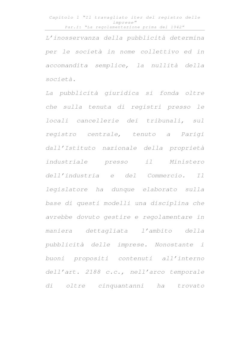 Anteprima della tesi: Il registro delle imprese, Pagina 10