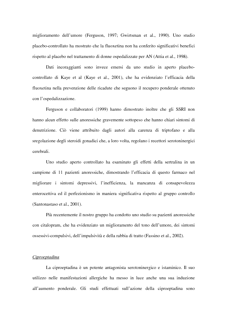 Anteprima della tesi: Il fenomeno del dropout dai trattamenti nei disturbi del comportamento alimentare, Pagina 11