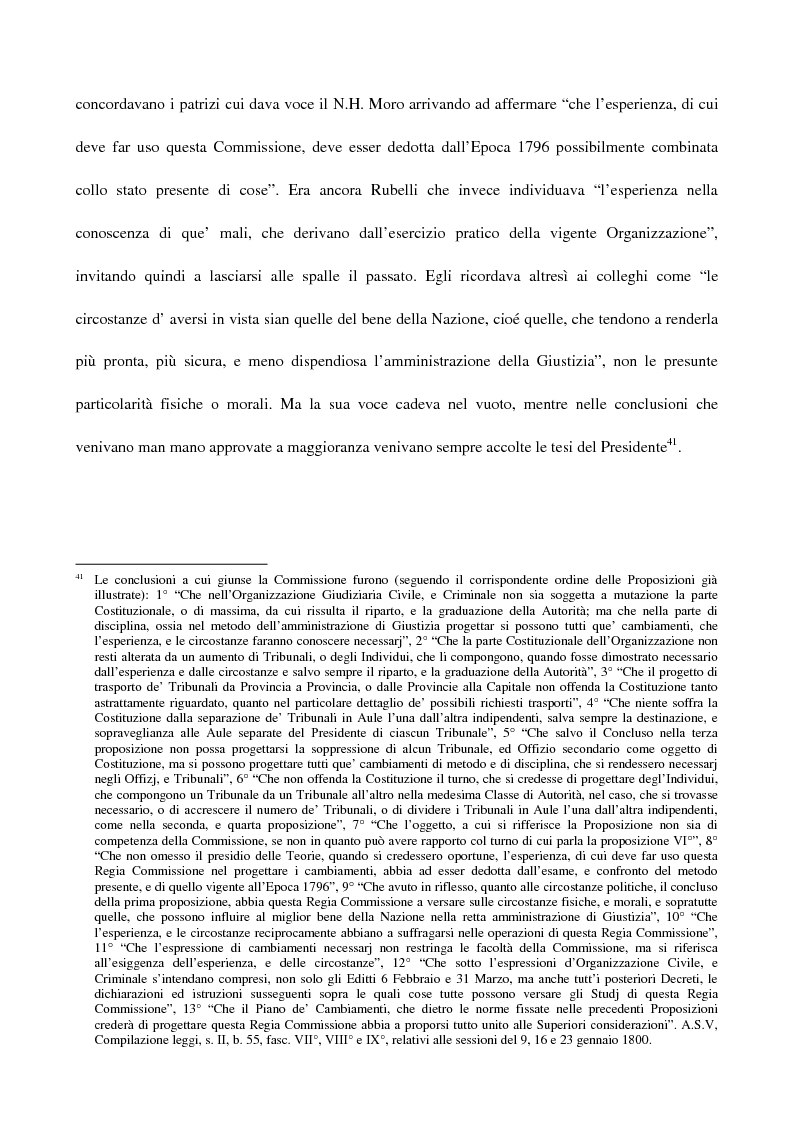 Anteprima della tesi: L'amministrazione della giustizia alla caduta della Repubblica di Venezia. Problematiche in una fase di transizione (1797-1806), Pagina 15