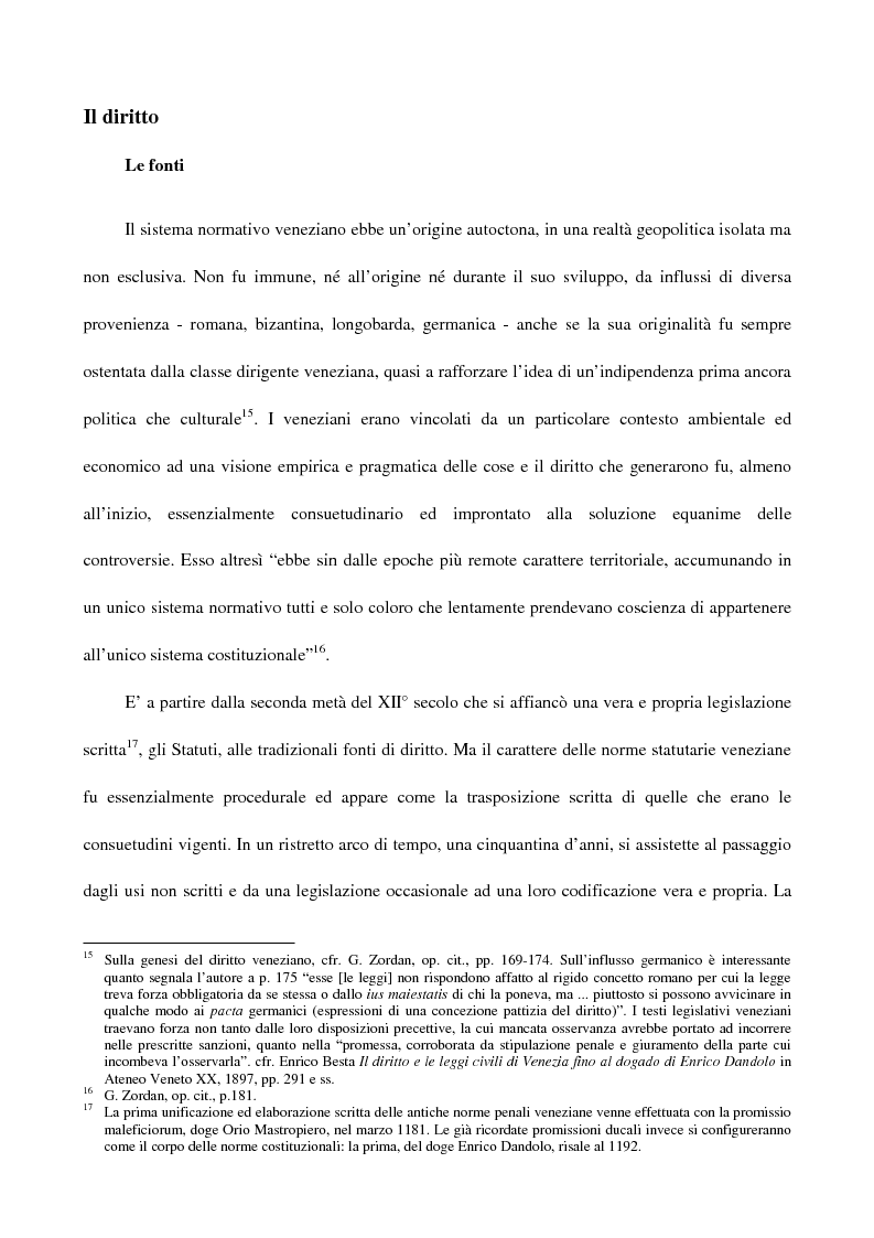 Anteprima della tesi: L'amministrazione della giustizia alla caduta della Repubblica di Venezia. Problematiche in una fase di transizione (1797-1806), Pagina 5