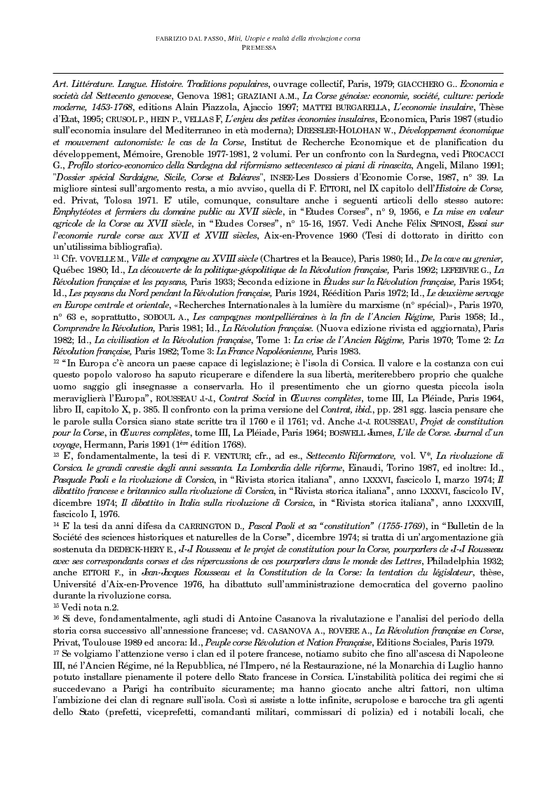 Anteprima della tesi: Miti, utopie e realtà della rivoluzione corsa (1729-1769), Pagina 10